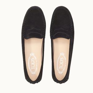 TOD’S Suede Loafers • New